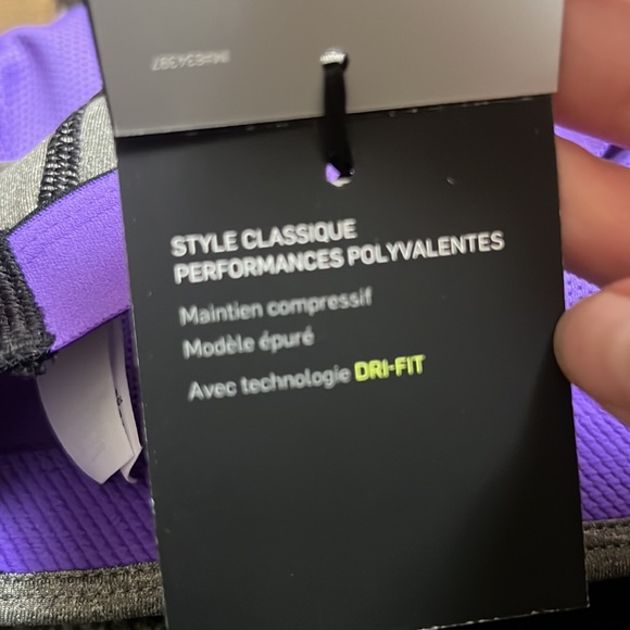 NWT Nike Swoosh Bra, small - Picture 6 of 7